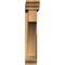 Ekena Millwork Westlake Traditional Smooth Bracket w/ Offset Brace, Western Red Cedar, 5 1/2"W x 28"D x 28"H BKT0604X28X28WTL01SWR - alternate 3